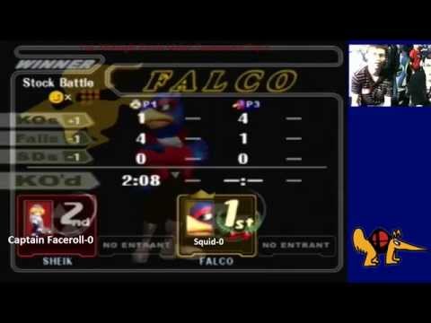 LoL MF - Squid (Falco) vs. Captain Faceroll (Sheik) SSBM - Winners Semis