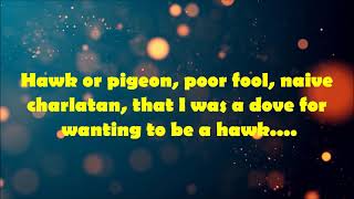 Jose Jose Gavilan o Paloma/ Hawk or Dove English Lyrics