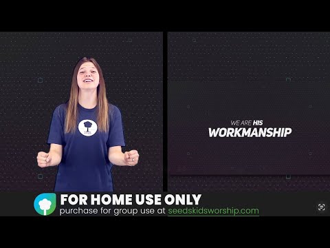 Ephesians 2:10 - We Are His Workmanship (Hand Motions)