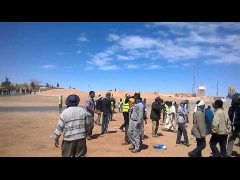احتجاجات بمخيمات تندوف