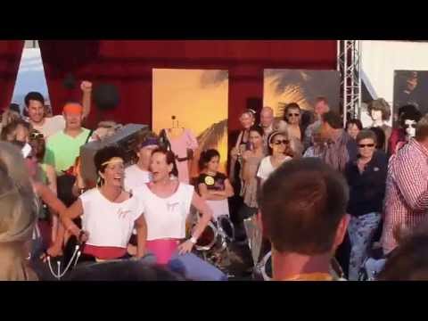 NDR Sommertour 2013 N3 Stadtwette OHZ - Gymer/innen im 80er-Fitness-Outfit/Interview
