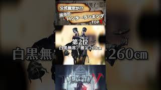 【#第五人格 】公式認定！？高身長ハンターランキングTOP3【#identityv 】