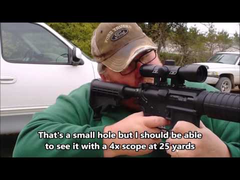 Donnie D's NCStar 3-9x42 Rubber Armored Scope Review