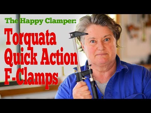 The Happy Clamper - Quick Action F-Clamps!