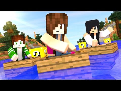 Minecraft - CORRIDA DE LUCKY BLOCK!