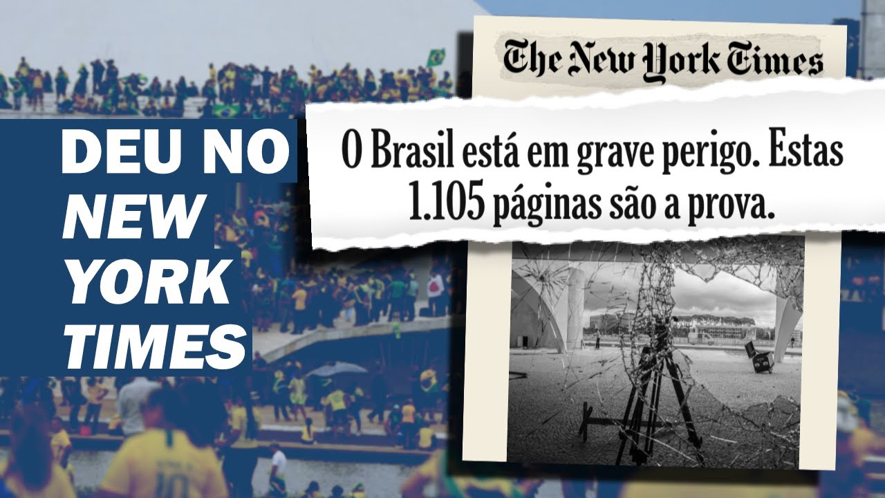 JORNAL MAIS FAMOSO DO MUNDO CHAMA 8/1 DE "CAOS" E DIZ QUE PERIGO AINDA NÃO PASSOU | Cortes 247