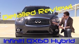 2014 / 2015 Infiniti QX60 Hybrid Detailed Review and Road Test