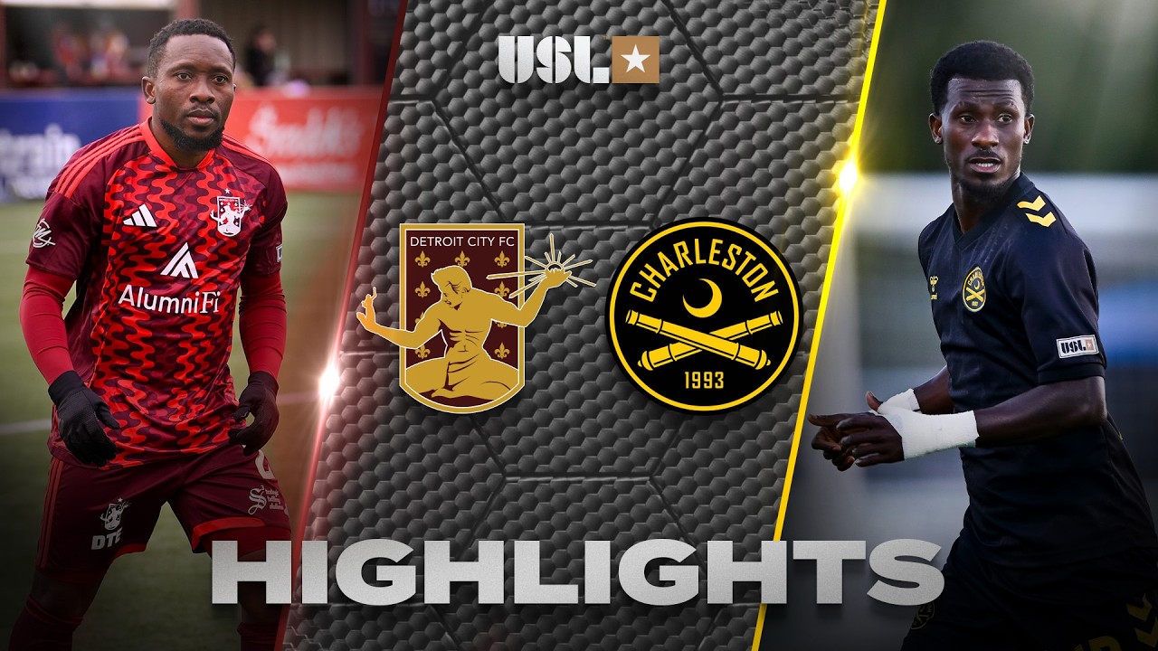 Detroit City vs Charleston Battery Highlights
