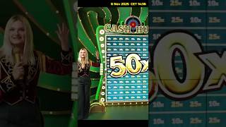 50x Top Slot on Cash Hunt 🤯 #casinoscores #crazytime #bigwin
