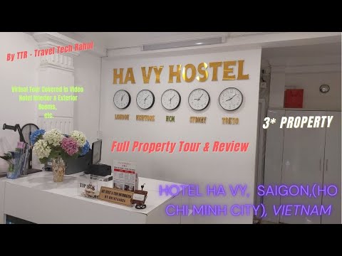 Hotel Ha Vy Saigon (Ho Chi Minh City) Vietnam Room Tour/ Review 2024