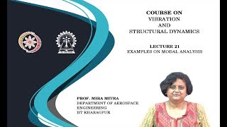 Lecture 21: Examples on Modal Analysis