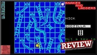 Snakes and Ladders - on the ZX Spectrum 48K !! with Commentary