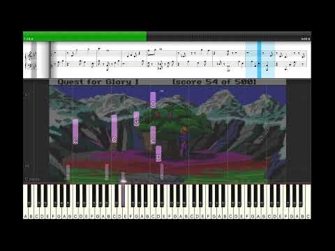 Erana's Peace - Quest for Glory [Piano Tutorial]