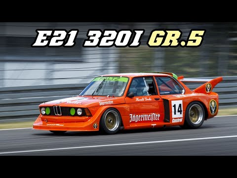 BMW E21 320i Group 5 | fly-by's & flames @ Nürburgring
