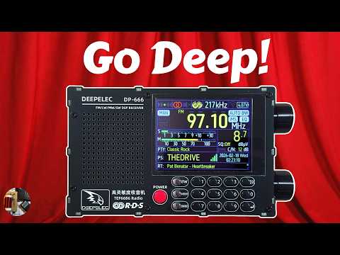 Todd's DEEPELEC DP-666 AM FM LW Shortwave Radio Review NXP TEF6686 Automotive Chip