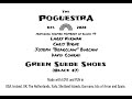 The PoguestrA & Friends - Green Suede Shoes (Black 47)
