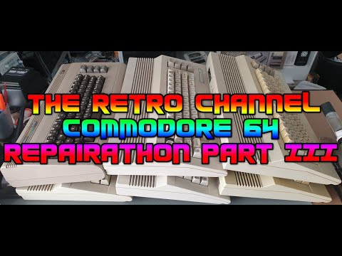 Commodore 64 repairathon PART 3