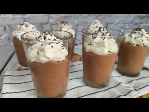 MOUSSE DE CHOCOLATE 🍫 suave, cremoso y delicioso con Mambo!!!