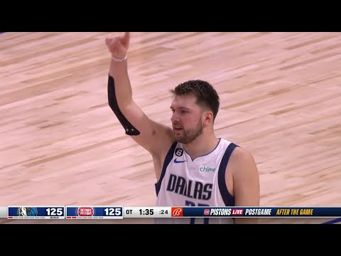 WILD GAME! Dallas Mavericks vs Detroit Pistons Final Minutes ! 2022-23 NBA Season
