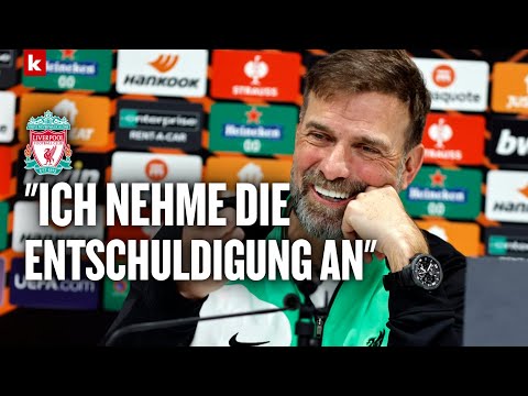 Kurioser Moment bei der Pressekonferenz: Klopp fragt Reporter aus | FC Liverpool