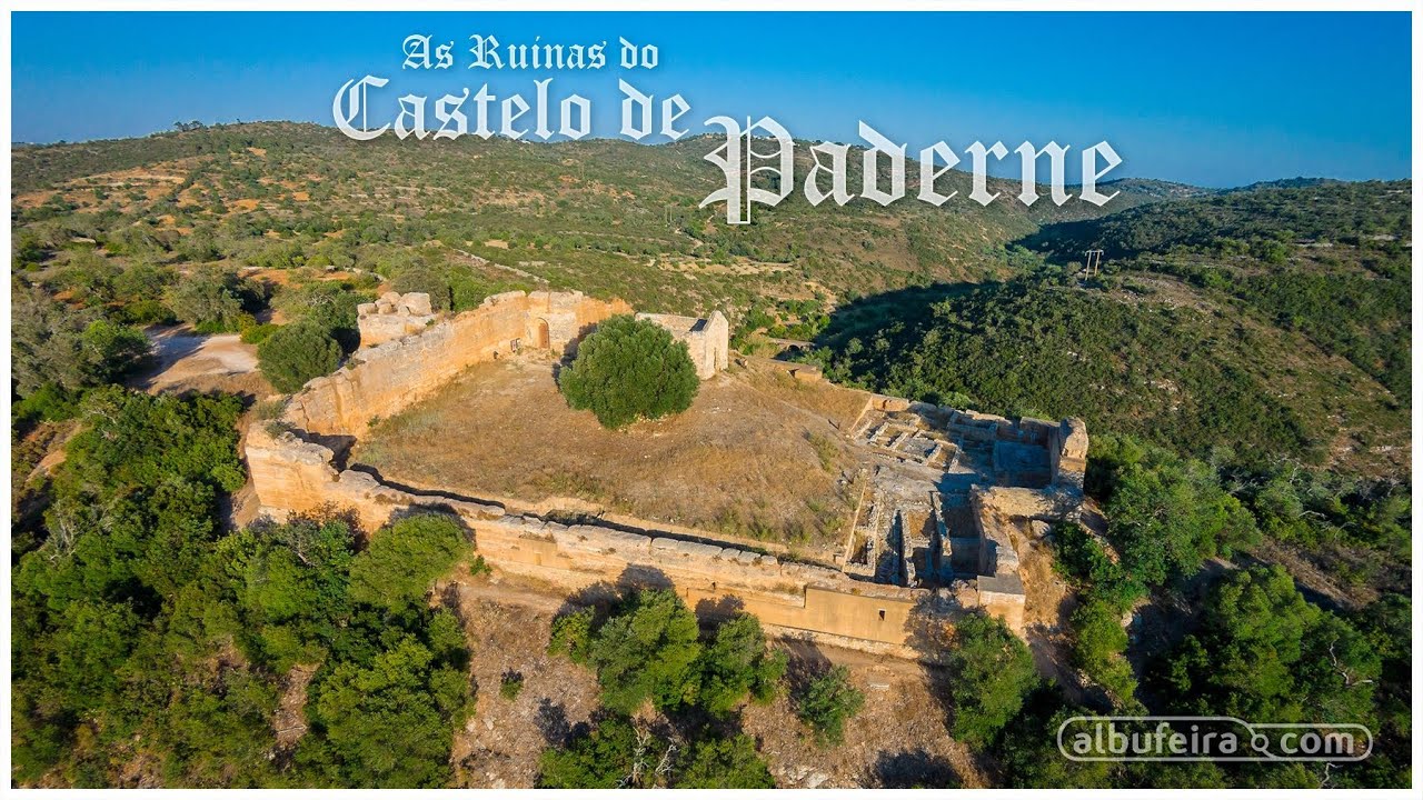 Discover aerial views of Castle of Paderne.