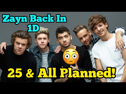 Zayn Back In 1D 😳 25 & All Planned 🤔