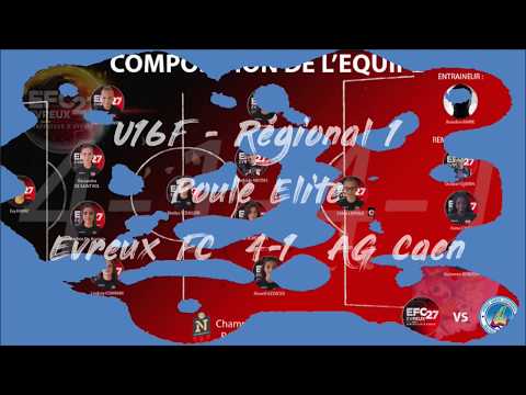 U16F : Les buts du match Evreux FC - AG Caen (4-1)