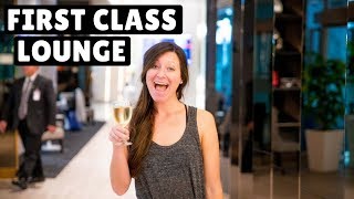5 AIRPORT LOUNGES | FIRST &amp; BUSINESS CLASS! 40 Hours Korea to Italy - YouTube
