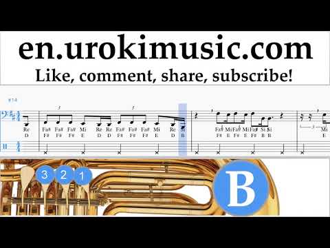 Tuba lessons The Chainsmokers - Sick Boy Sheet Music Tutorial um-ih352