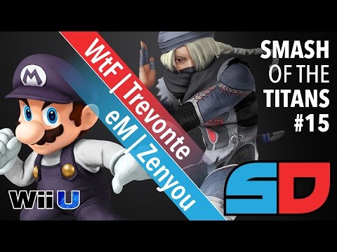 Smash of the Titans #15 - Pre-Genesis 4-Winners Quarters: eM|Zenyou (Mario) vs WtF|Trevonte (Sheik)