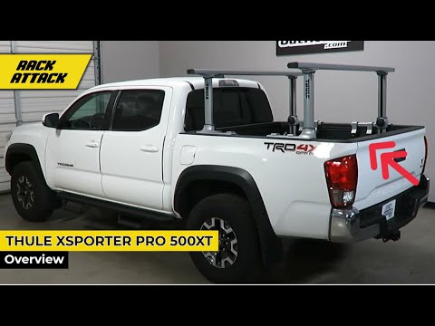 Toyota Tacoma Short Bed with Thule Xsporter Pro 500XT Truck Bed Rack