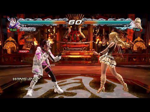 _03 Kunimitsu vs Lili Rochefort - Tekken 7 ( Uchiha x24 ) Gameplay PC