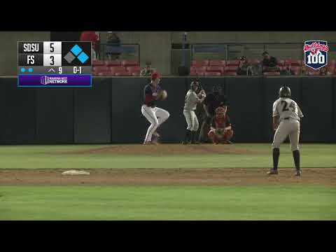 SDSU BASEBALL: AZTECS 8, FRESNO STATE 4