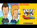 INSANE VOICE ACTING Cuphead Vs Beavis Butthead MrJayRB Reaction