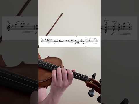 Brahms Hungarian Dance No. 5 Violin Tutorial