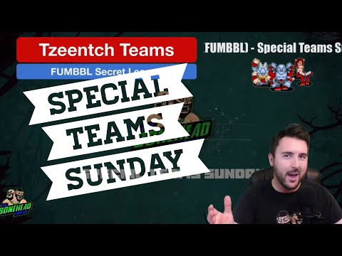 Tzeentch Team (FUMBBL) - Special Teams Sunday - Unofficial Blood Bowl Teams (Bonehead Podcast)