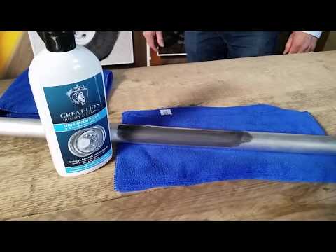 Great Lion Metal Polish for easy polishing aluminum, How to polish aluminium