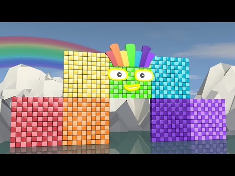 New Meta Numberblocks Rainbow Puzzle 700 BILLION BIGGEST Numberblocks Learn to Count Numbers Pattern