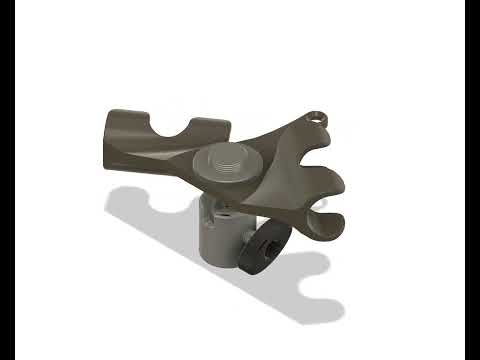 ORTF-22mm Stereo Microphone Mount - Stereo Bar - JMAcoustic - Mic Clip image 7