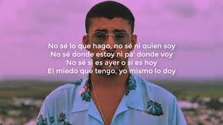 RLNDT - Bad Bunny X100PRE (LETRA/LYRICS)