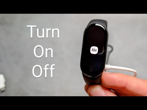 Xiaomi Mi Band 10 - How to Turn ON / Off & Restart