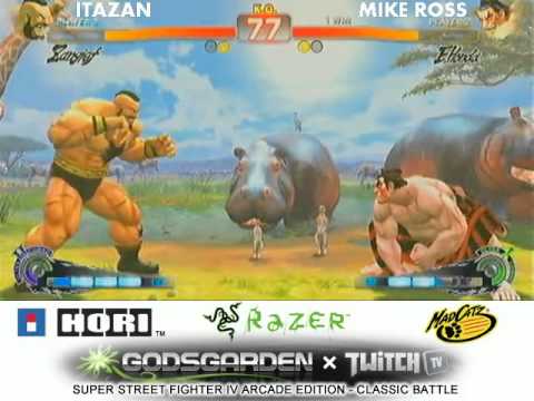 Itabashi (Zangief) vs Mike Ross (Honda) - Godsgarden Classic Battle