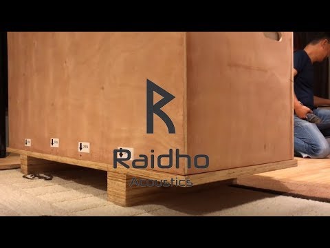 百萬音響開箱 - RAIDHO TD-3.8  - Unboxing review TAS [音響開箱 - 音響測試]