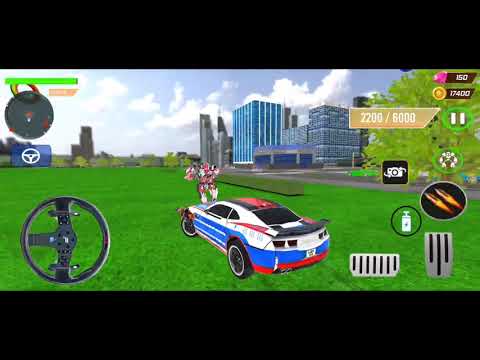gameplay Bus Robot Car Transform War –Police Robot games