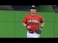 NYM MIA Marlins Turn A Smooth Double Play In The 5th