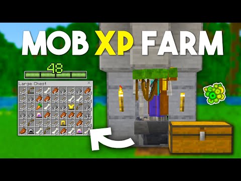 Unbelievable! Easiest XP Farm for Minecraft Bedrock!