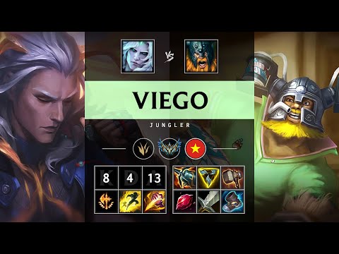 Viego Jungle vs Olaf: Killing spree - VN Challenger Patch 14.24