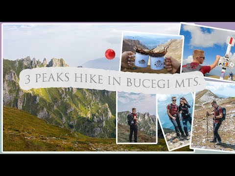 ⛰️ 3 PEAKS OVER 2500m IN 1 DAY ⛰️ 📍 Come hiking with us in Bucegi Mountains, RO