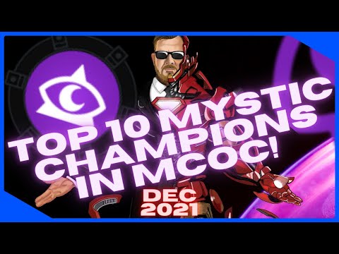 TOP 10 Mystic Champions In MCOC! December 2021!