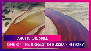 Arctic Circle Oil Spill Turns Ambarnaya River Red, Russia Declares State Of Emergency Over Crisis | DOWNLOAD THIS VIDEO IN MP3, M4A, WEBM, MP4, 3GP ETC